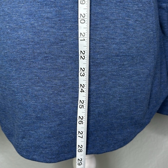 Prana Women’s Funnel Neck Pullover Blue Medium - Picture 8 of 10